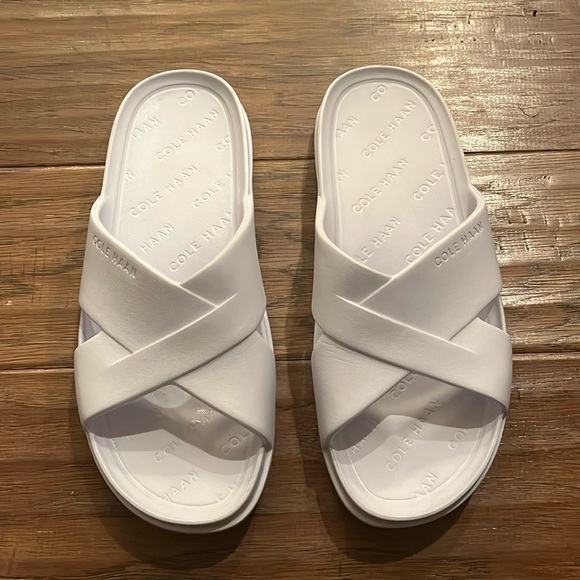 Cole Haan Findra Pool Slide Sandals Mens Size 6 Womens Size 8 - Picture 1 of 6